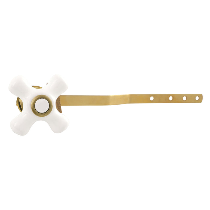 Kingston Victorian KTPX3 Front Mount Toilet Tank Lever, Antique Brass