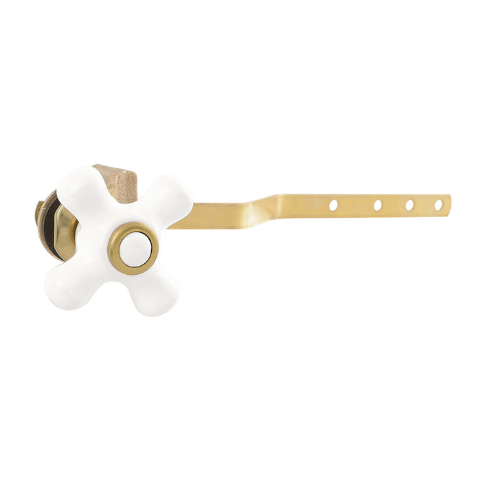 Kingston Victorian KTPX7 Front Mount Toilet Tank Lever, Brushed Brass