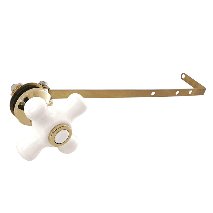 Kingston Victorian KTPXD2 Universal Front or Side Mount Toilet Tank Lever, Polished Brass