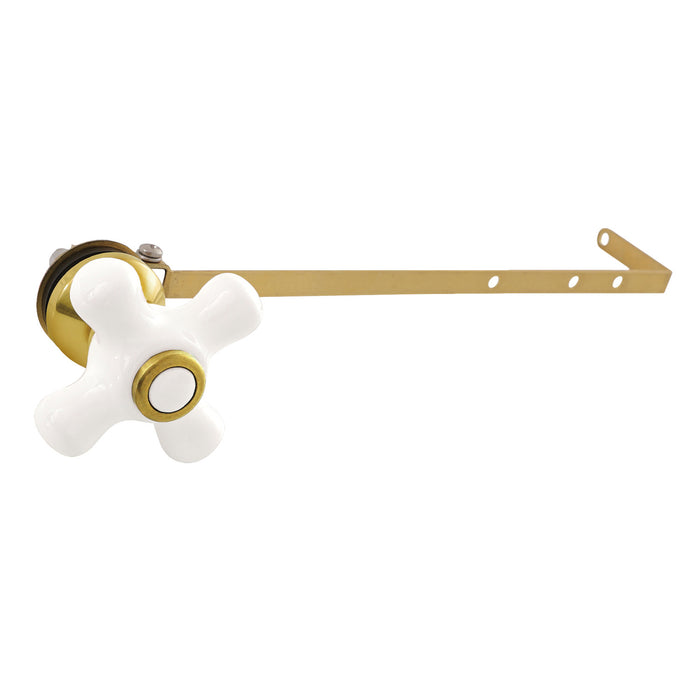 Kingston Victorian KTPXD7 Universal Front or Side Mount Toilet Tank Lever, Brushed Brass