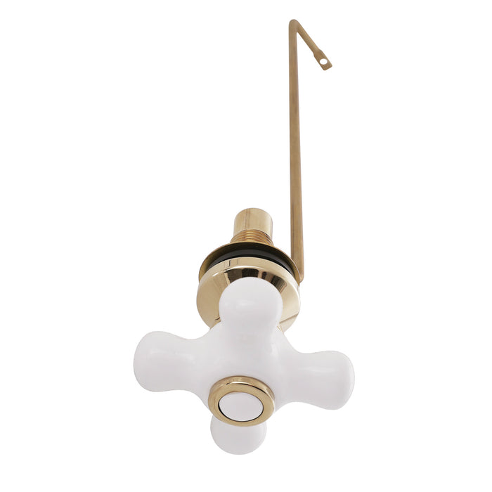Kingston Victorian KTPXS2 Side Mount Toilet Tank Lever, Polished Brass