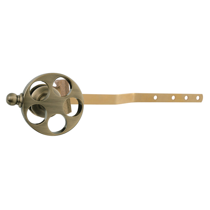 Kingston Wendell KTRKZ3 Front Mount Toilet Tank Lever, Antique Brass