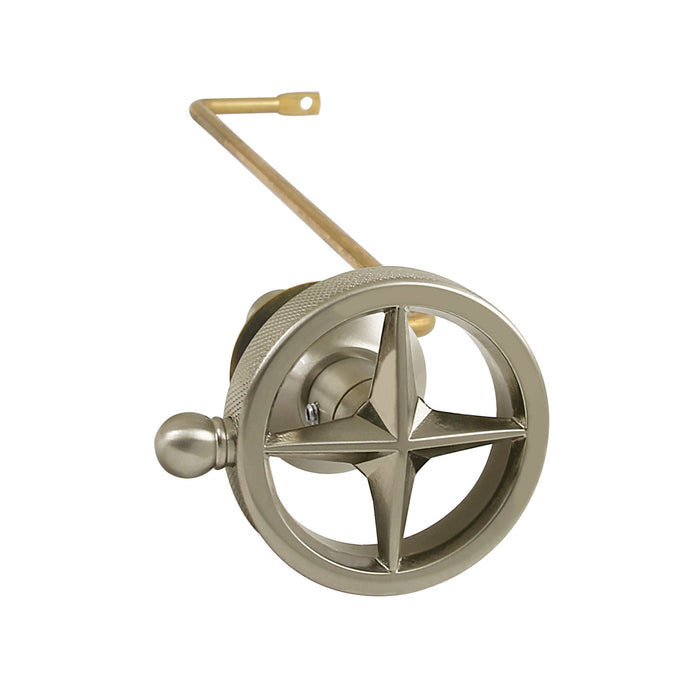 Kingston Sona KTRNKS8 - Levante Side Mount Toilet Tank Lever, Brushed Nickel