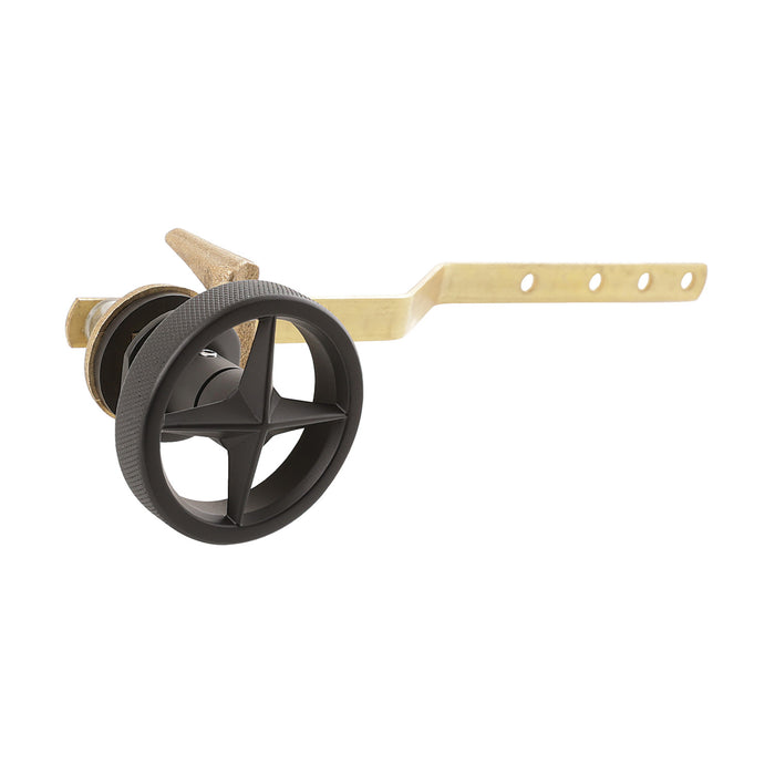 Kingston Ostro KTRNX0 Front Mount Toilet Tank Lever, Matte Black