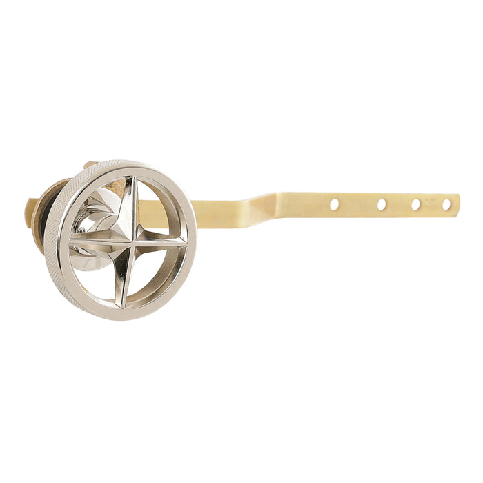 Kingston Ostro KTRNX6 Front Mount Toilet Tank Lever, Polished Nickel