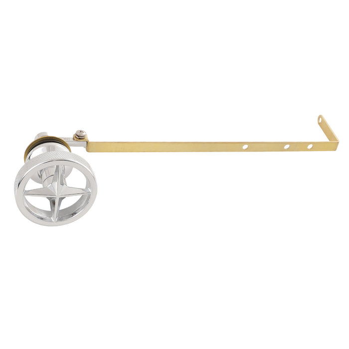 Kingston Ostro KTRNXD1 Universal Front or Side Mount Toilet Tank Lever, Polished Chrome