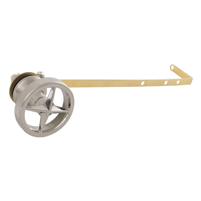 Kingston Ostro KTRNXD8 Universal Front or Side Mount Toilet Tank Lever, Brushed Nickel