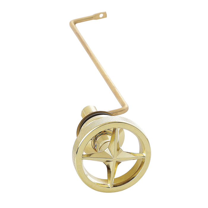 Kingston Ostro KTRNXS2 Side Mount Toilet Tank Lever, Polished Brass