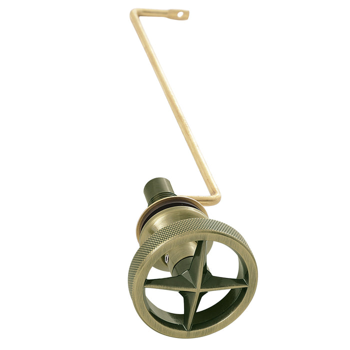 Kingston Ostro KTRNXS3 Side Mount Toilet Tank Lever, Antique Brass
