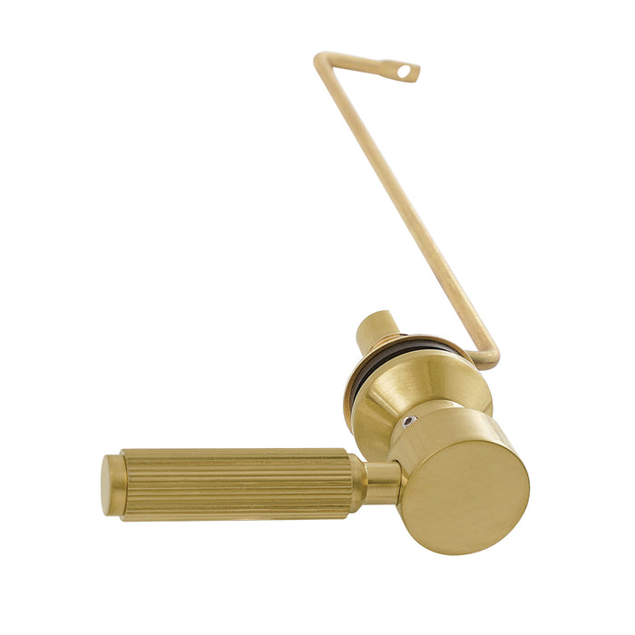 Kingston Synchronous KTSKLS7 Side Mount Toilet Tank Lever, Brushed Brass