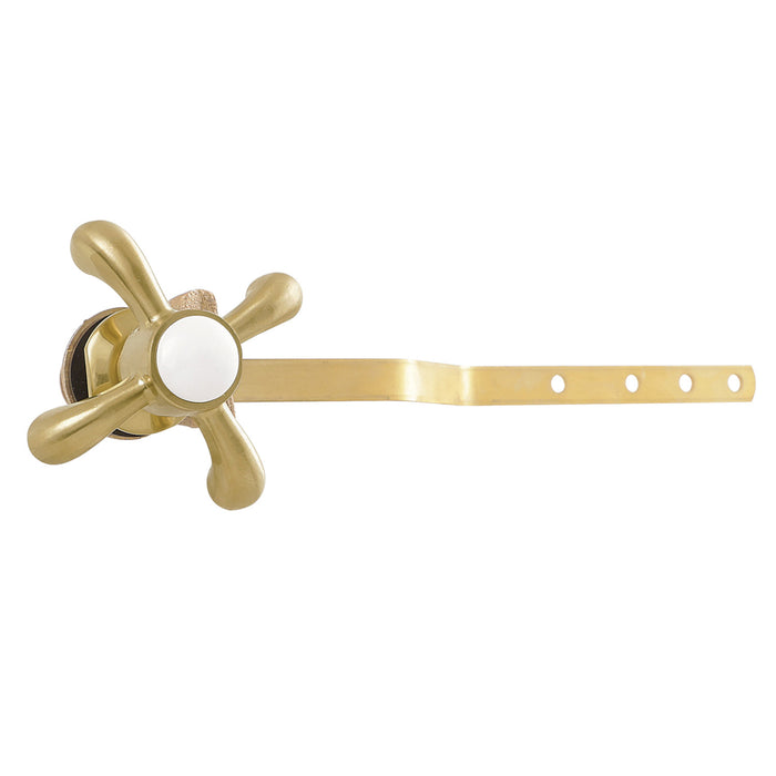Kingston Heirloom KTTX7 - French Country Front Mount Toilet Tank Lever, Brushed Brass