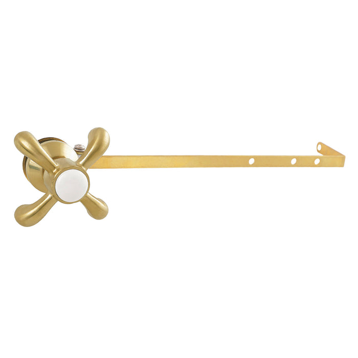 Kingston Heirloom KTTXD7 - French Country Universal Front or Side Mount Toilet Tank Lever, Brushed Brass