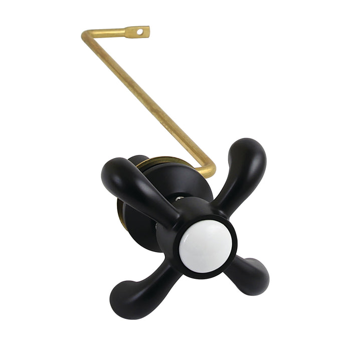 Kingston Heirloom KTTXS0 - French Country Side Mount Toilet Tank Lever, Matte Black