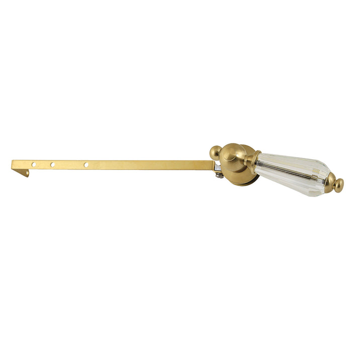 Kingston Heirloom KTWLLD7 - Wilshire Universal Front or Side Mount Toilet Tank Lever, Brushed Brass