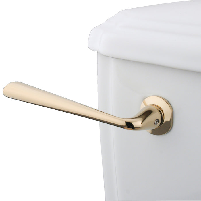Kingston Tulare KTZL2 - Silver Sage Front Mount Toilet Tank Lever, Polished Brass