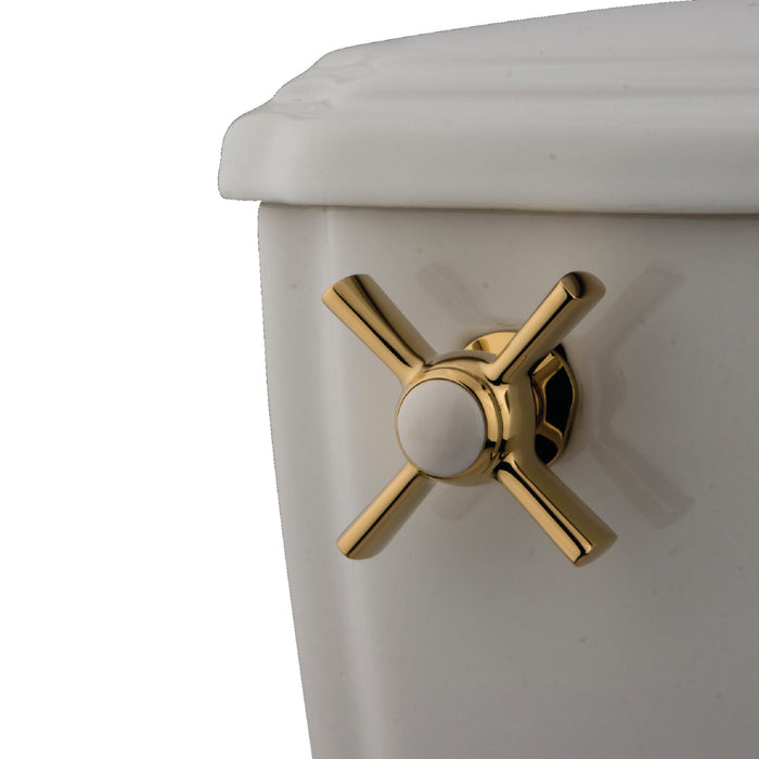 Kingston Tulare KTZX2 - Millennium Front Mount Toilet Tank Lever, Polished Brass
