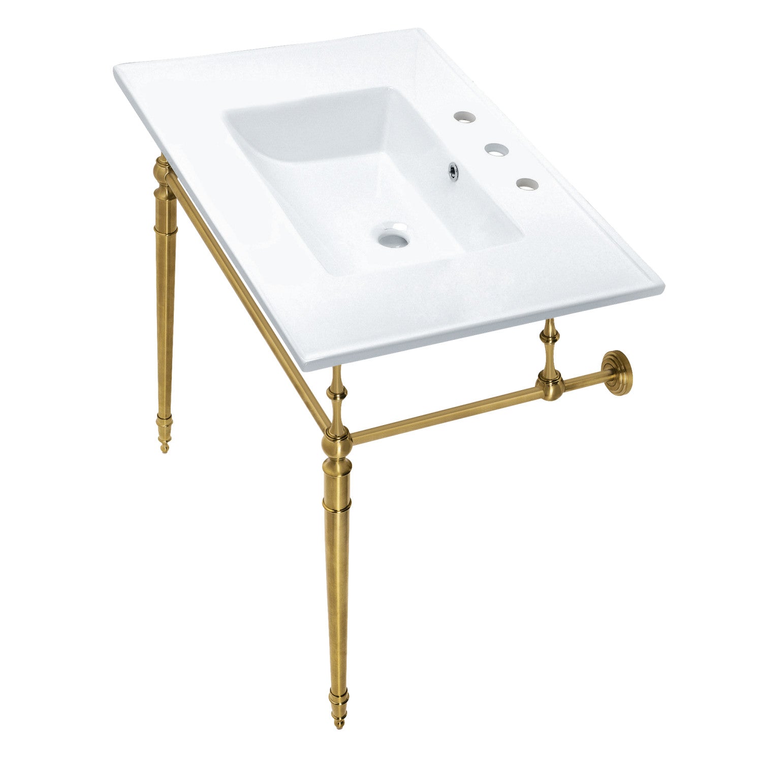 Kingston Heirloom KVPB31227W8BB - Edwardian 31-Inch Ceramic