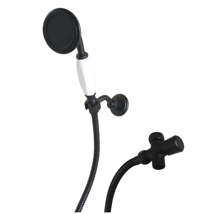 Kingston Heirloom KX10200BD - Vintage Hand Shower Kit, Matte Black