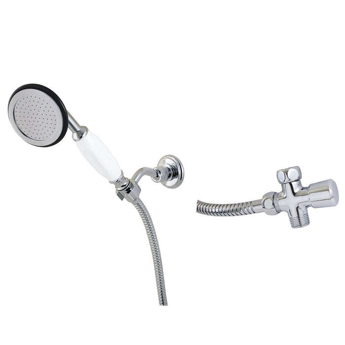 Kingston Heirloom KX10201BD - Vintage Hand Shower Kit, Polished Chrome