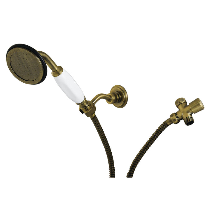 Kingston Heirloom KX10203BD - Vintage Hand Shower Kit, Antique Brass