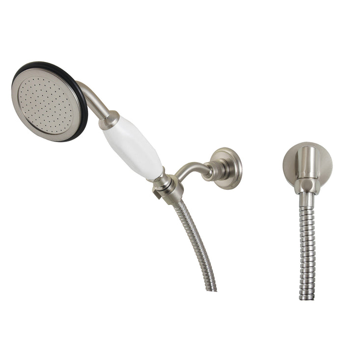 Kingston Heirloom KX10208BE - Vintage Hand Shower Kit, Brushed Nickel