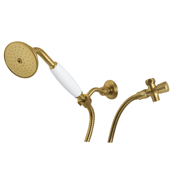 Kingston Heirloom KX1057BD - Victorian Hand Shower Kit, Brushed Brass