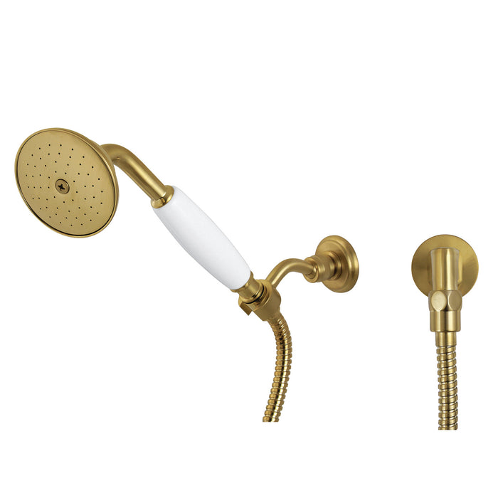 Kingston Heirloom KX1057BE - Victorian Hand Shower Kit, Brushed Brass