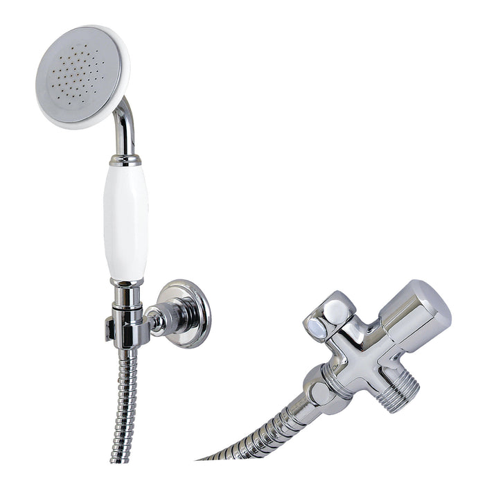 Kingston Heirloom KX1061SD - Victorian Hand Shower Kit, Polished Chrome