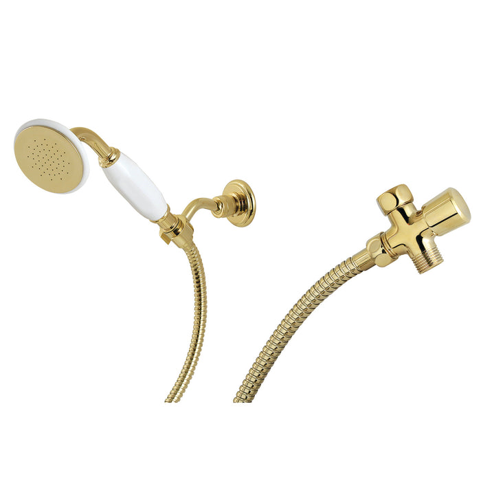 Kingston Heirloom KX1062BD - Victorian Hand Shower Kit, Polished Brass