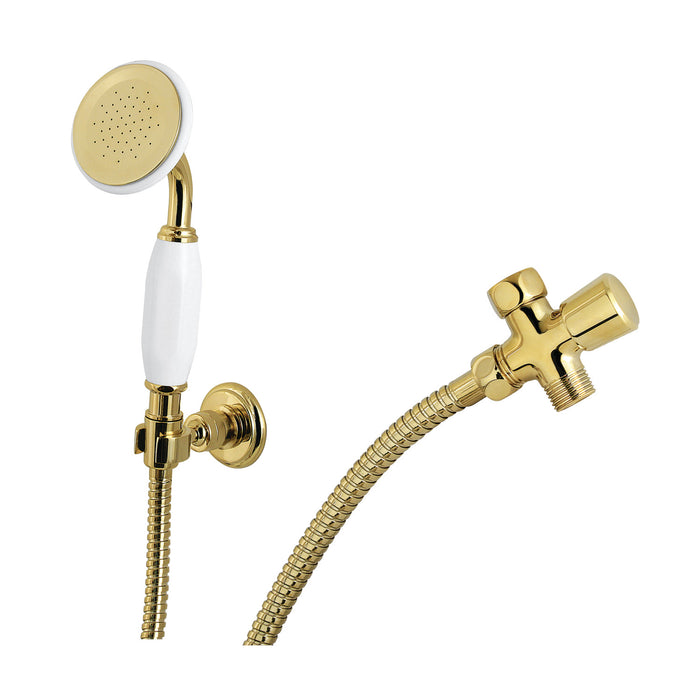 Kingston Heirloom KX1062SD - Victorian Hand Shower Kit, Polished Brass