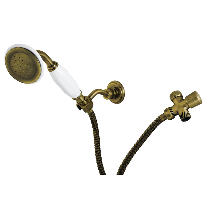 Kingston Heirloom KX1063BD - Victorian Hand Shower Kit, Antique Brass