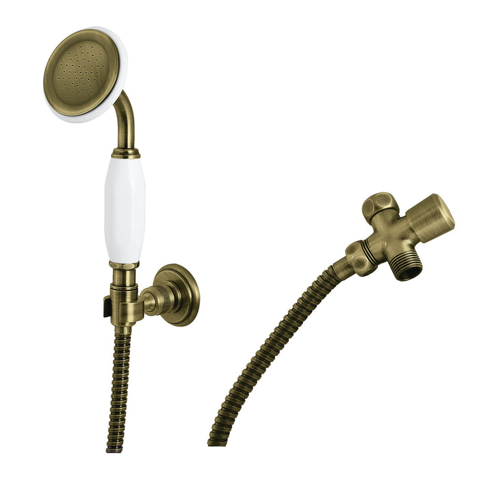 Kingston Heirloom KX1063SD - Victorian Hand Shower Kit, Antique Brass