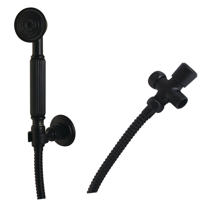 Kingston Heirloom KX1070SD - Vintage Hand Shower Kit, Matte Black
