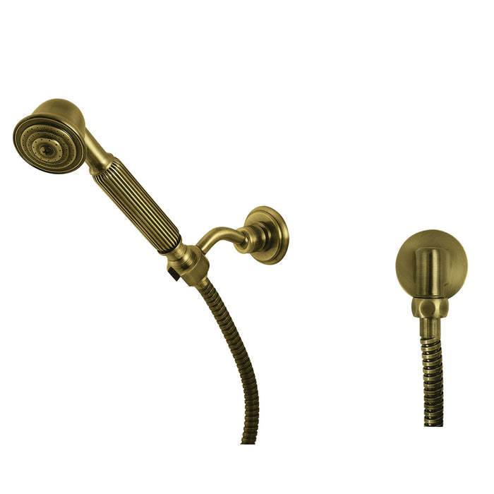 Kingston Heirloom KX1073BE - Vintage Hand Shower Kit, Antique Brass