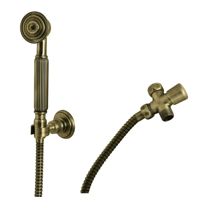 Vintage KX1073SD Hand Shower Kit, Antique Brass