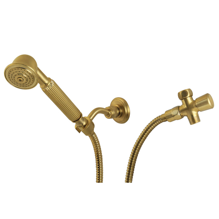 Kingston Heirloom KX1077BD - Vintage Hand Shower Kit, Brushed Brass