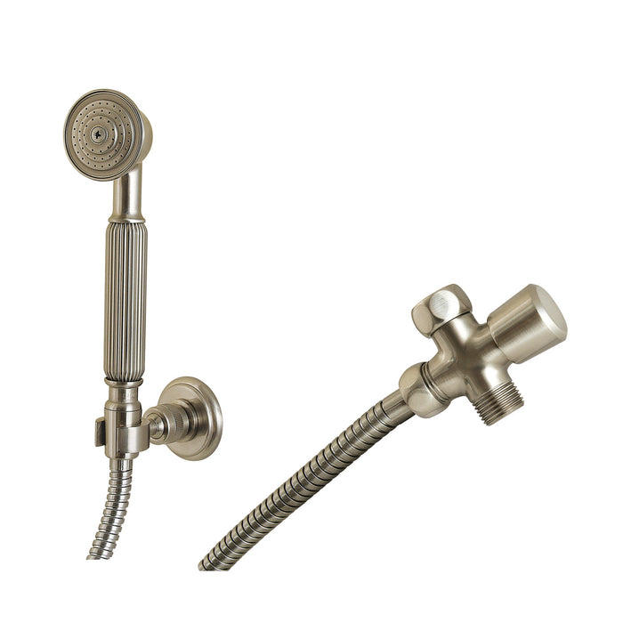 Kingston Heirloom KX1078SD - Vintage Hand Shower Kit, Brushed Nickel