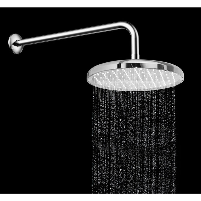 Kingston Slenderain KX140P1 10-Inch Round Rainfall Shower Head, Polished Chrome