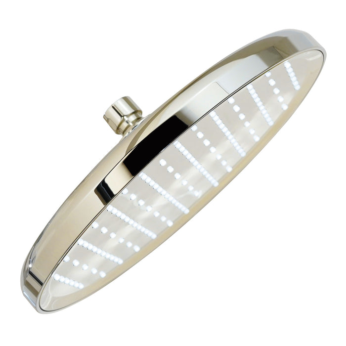 Kingston Slenderain KX140P6 10-Inch Round Rainfall Shower Head, Polished Nickel