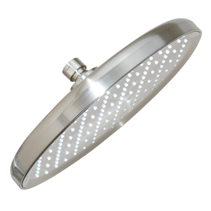 Kingston Slenderain KX140P8 10-Inch Round Rainfall Shower Head, Brushed Nickel