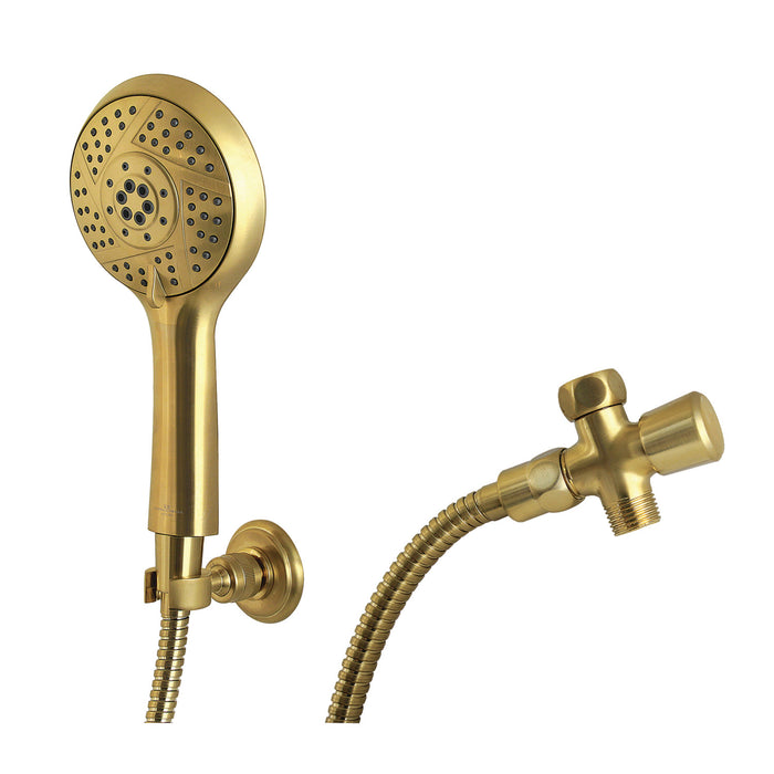 Kingston Tulare KX1547SD - Vilbosch Multi-Function Hand Shower Kit, Brushed Brass