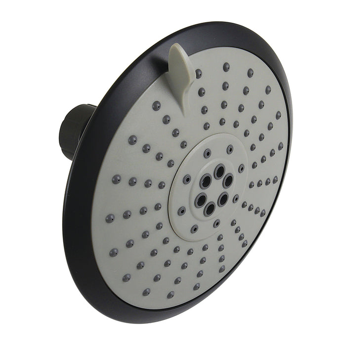 Shower Scape KX250 5-Function 5-Inch Plastic Shower Head, Matte Black