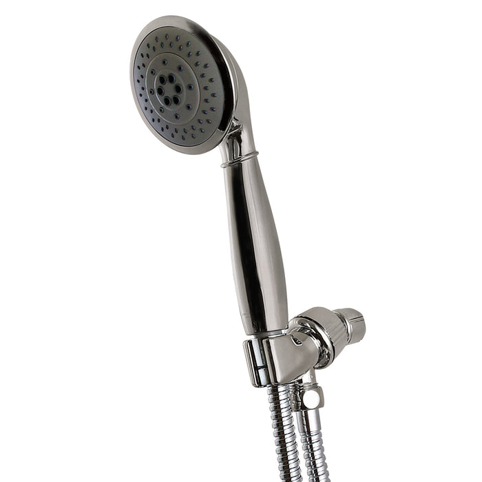 Kingston Tulare KX2528B - Vilbosch 5-Function Hand Shower Set with Stainless Steel Hose, Brushed Nickel