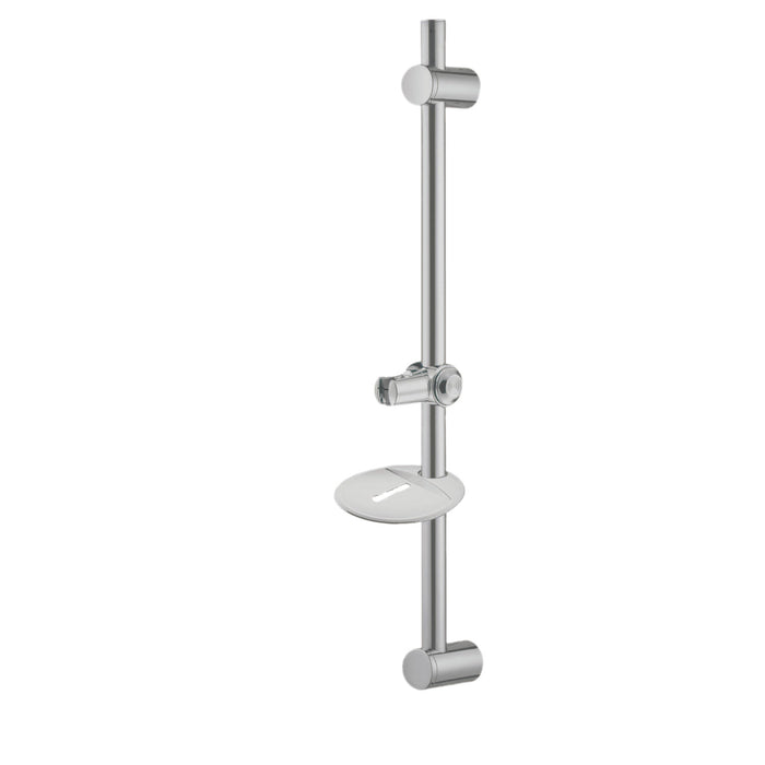 Kingston Sona KX2528SG - Vilbosch 24-Inch ABS Slide Bar with Soap Dish and Hand Shower Holder, Brushed Nickel