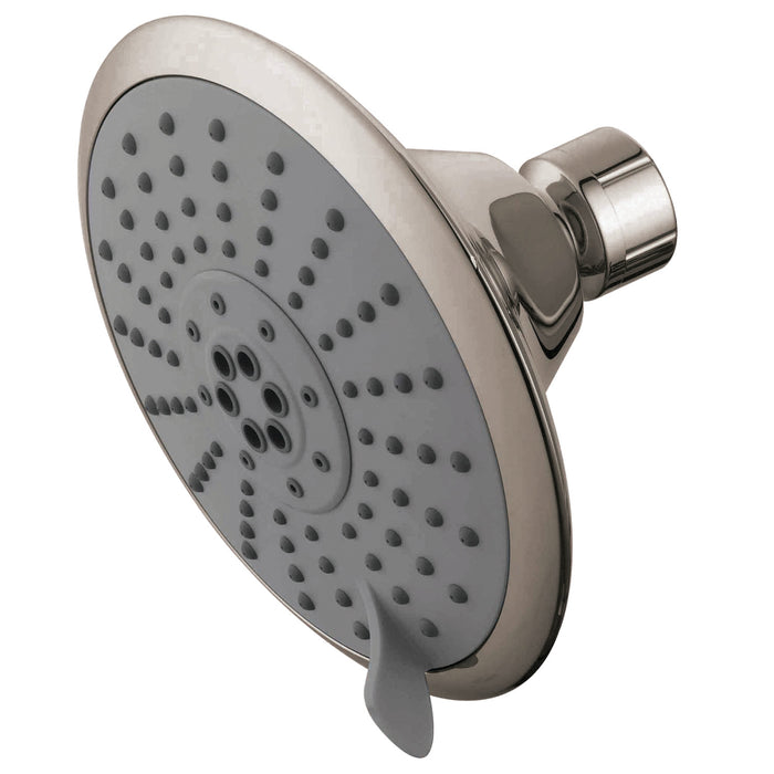 Kingston Tulare KX258 - Shower Scape 5-Inch Round 5-Function ABS Shower Head, Brushed Nickel