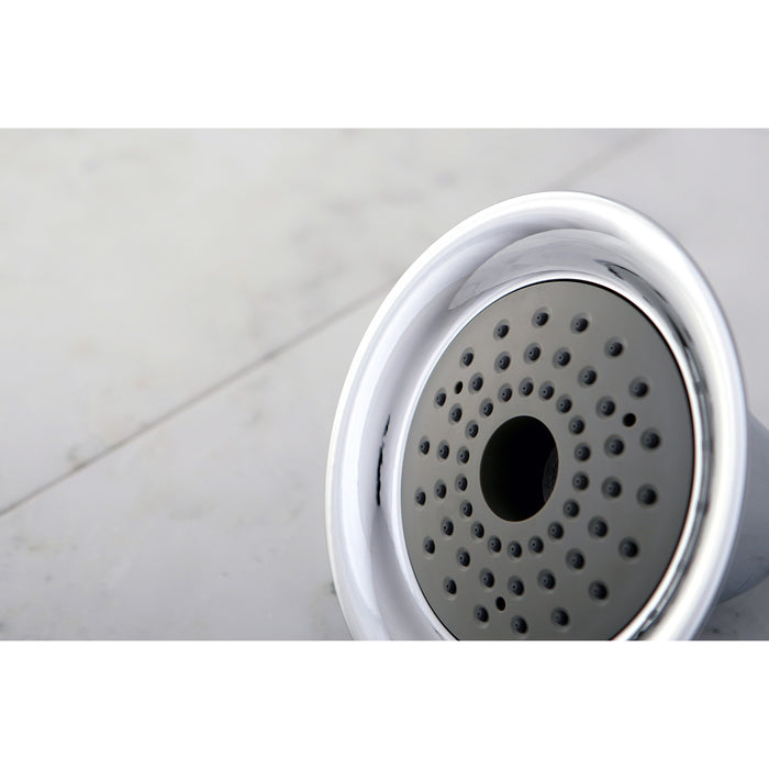 Kingston Tulare KX361 - Shower Scape 6-Inch Round 2-Function ABS Shower Head, Polished Chrome