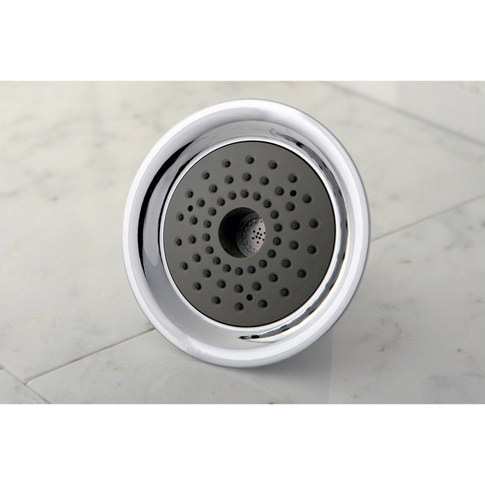 Kingston Tulare KX361 - Shower Scape 6-Inch Round 2-Function ABS Shower Head, Polished Chrome