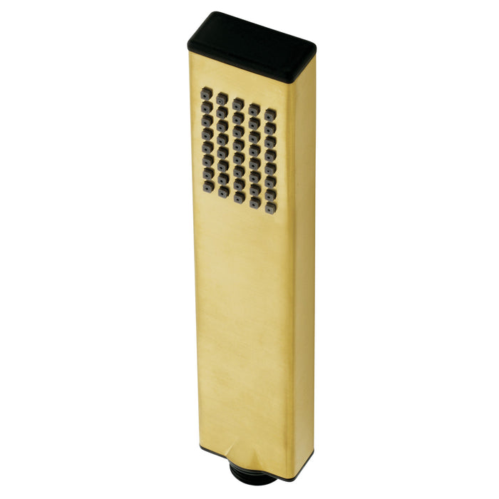 Kingston Sona KX4131A7 - Metropolitan Single Function Rectangular Hand Shower, Brushed Brass