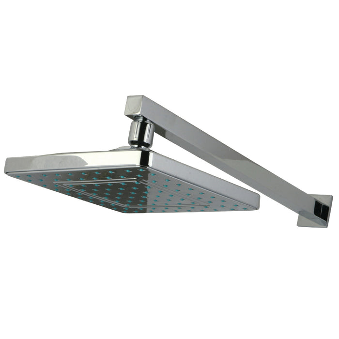 Kingston Sona KX4641CK - Claremont 8-Inch Square Raindrop ABS Shower Head with 15-3/4 Inch Shower Arm, Polished Chrome