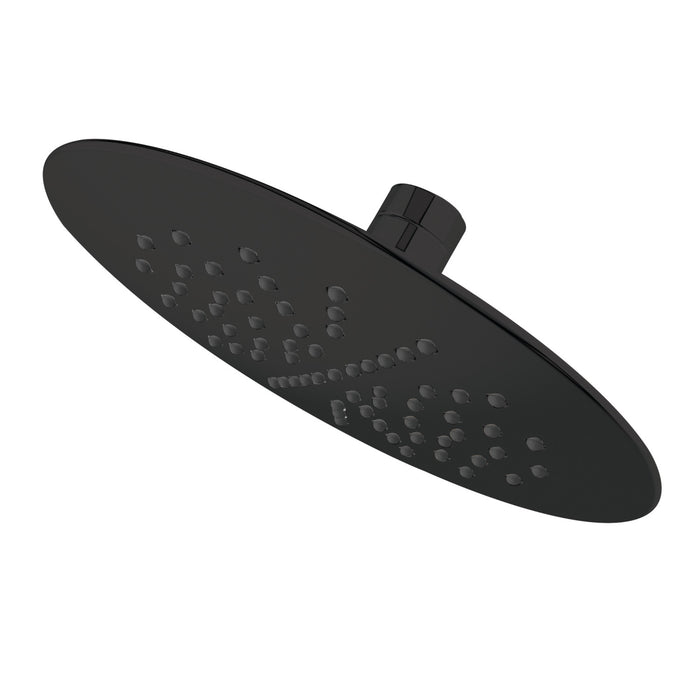 Kingston Sona KX670 - Shower Scape 7-Inch Round Raindrop ABS Shower Head, Matte Black